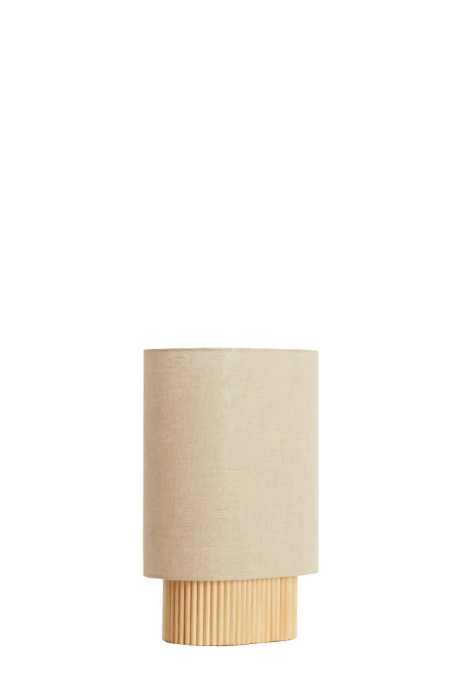 Light & Living tafellamp LASLO - bruin - 30x20x45cm