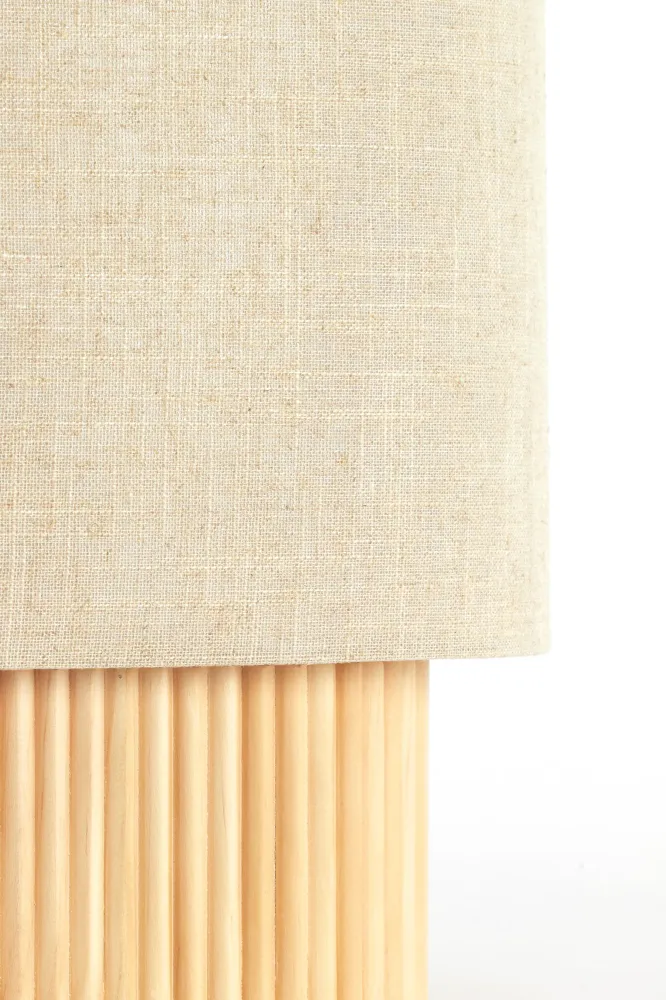 Light & Living tafellamp LASLO - bruin - 30x20x45cm