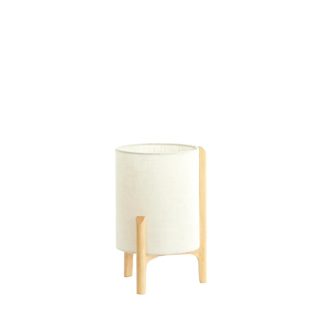 Light & Living tafellamp Litto - bruin - Ø22cm