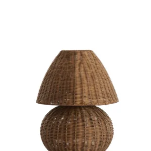 Light & Living tafellamp MAVON - bruin - Ø27.5x35cm