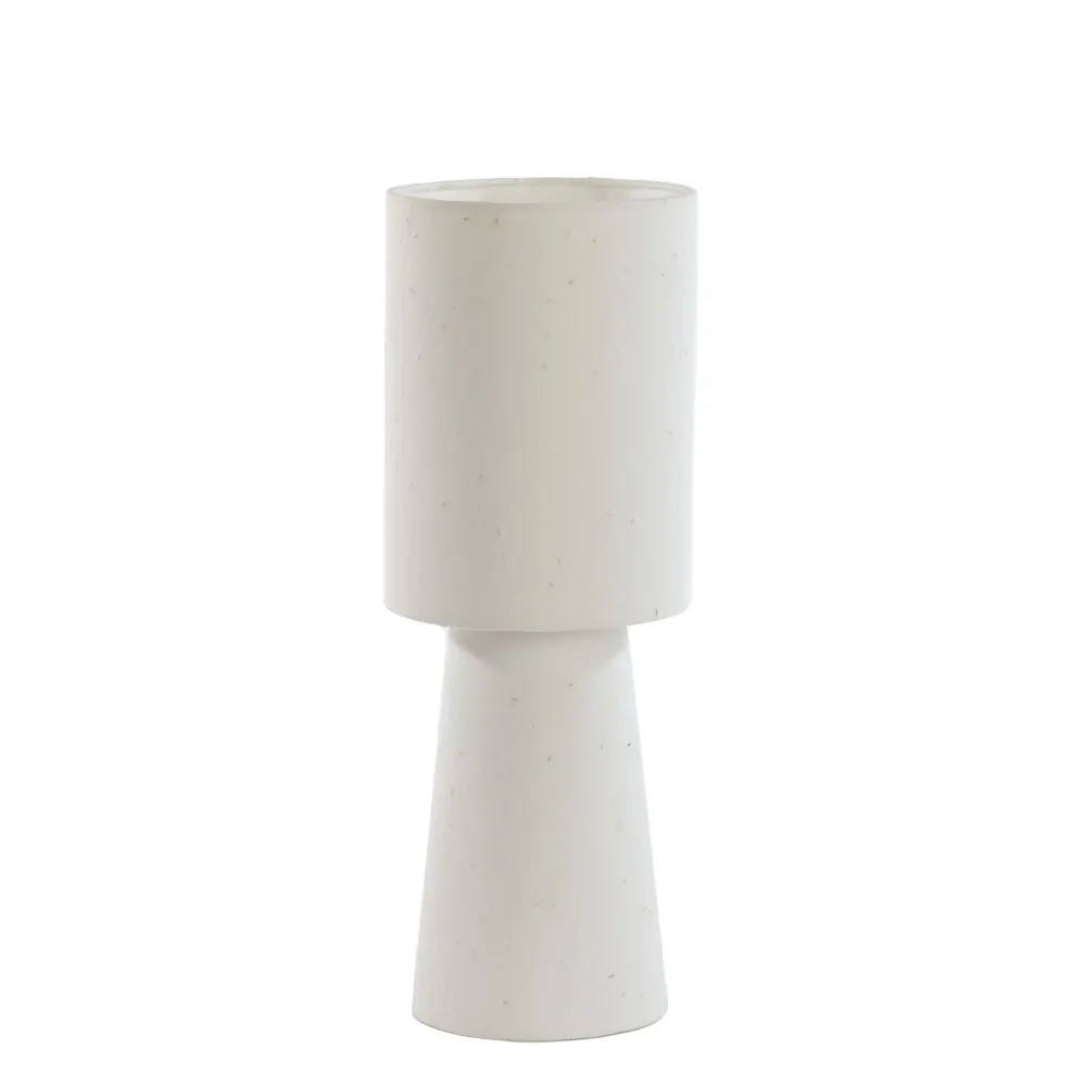 Light & Living tafellamp Raeni - wit - Ø20cm