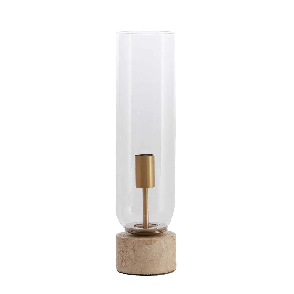 Light & Living tafellamp Rylano - helder - Ø12cm