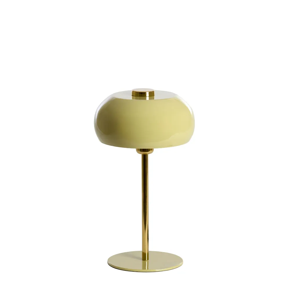 Light & Living tafellamp Surin - groen - Ø23cm