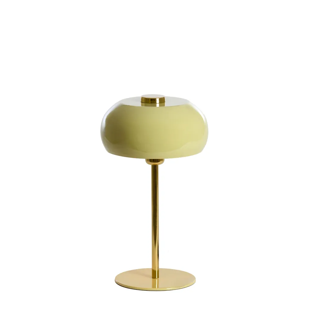 Light & Living tafellamp Surin - groen - Ø23cm