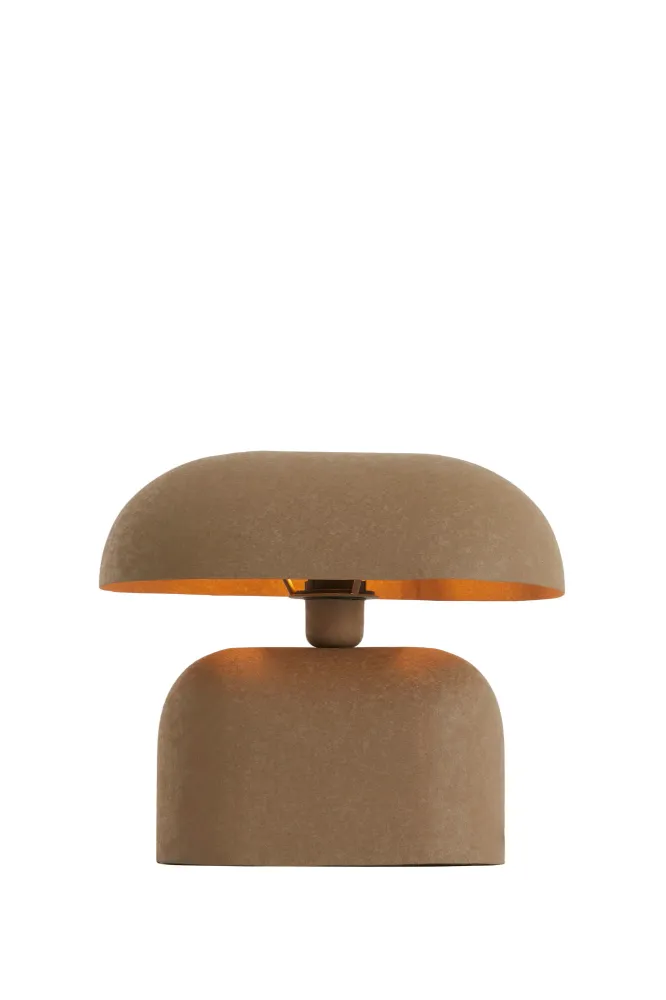 Light & Living tafellamp TODD - bruin - 34x21x30cm