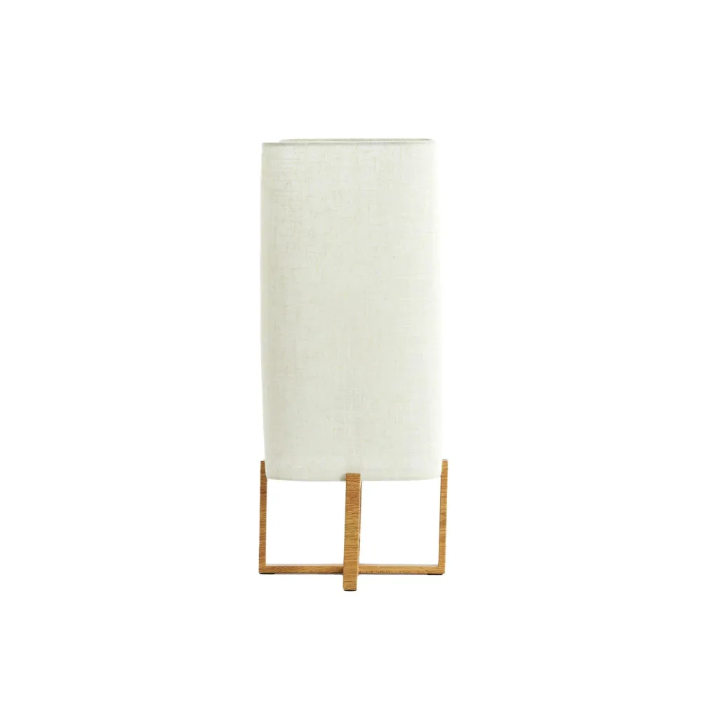Light & Living tafellamp Wyn - bruin - Ø21.5cm