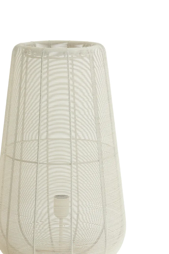Light & Living vloerlamp ADETA - wit - Ø37x135cm