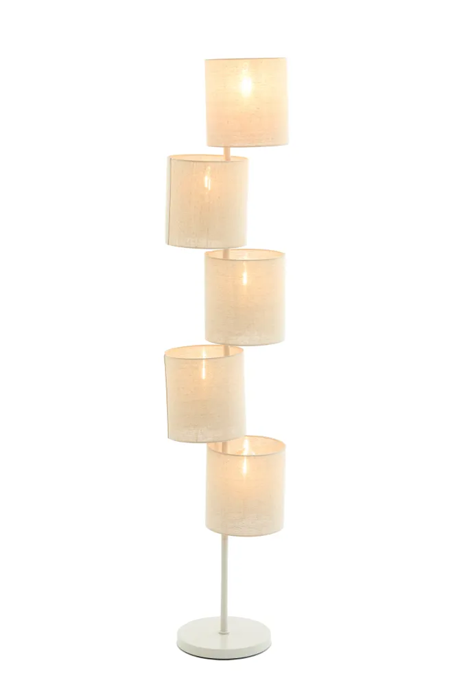 Light & Living vloerlamp BENIGNO - bruin - Ø33x155.5cm