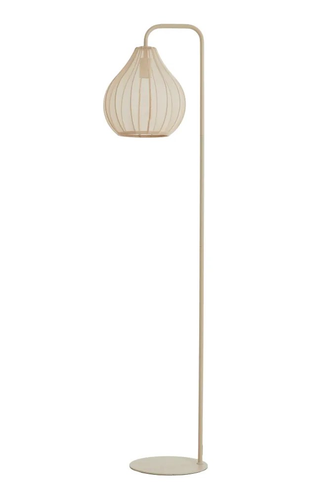 Light & Living vloerlamp ELATI - bruin - Ø29x156.5cm
