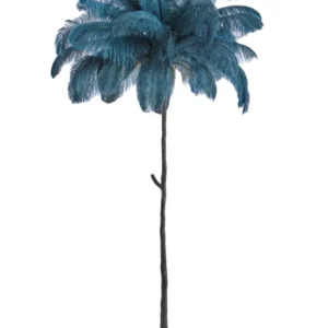 Light & Living vloerlamp FEATHER - blauw - Ø95x180cm