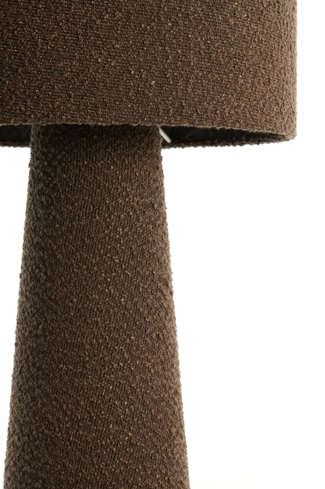 Light & Living vloerlamp MICKY - bruin - Ø38x180cm
