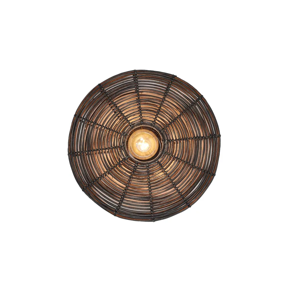 Light & Living wandlamp Mataka - bruin - Ø51cm