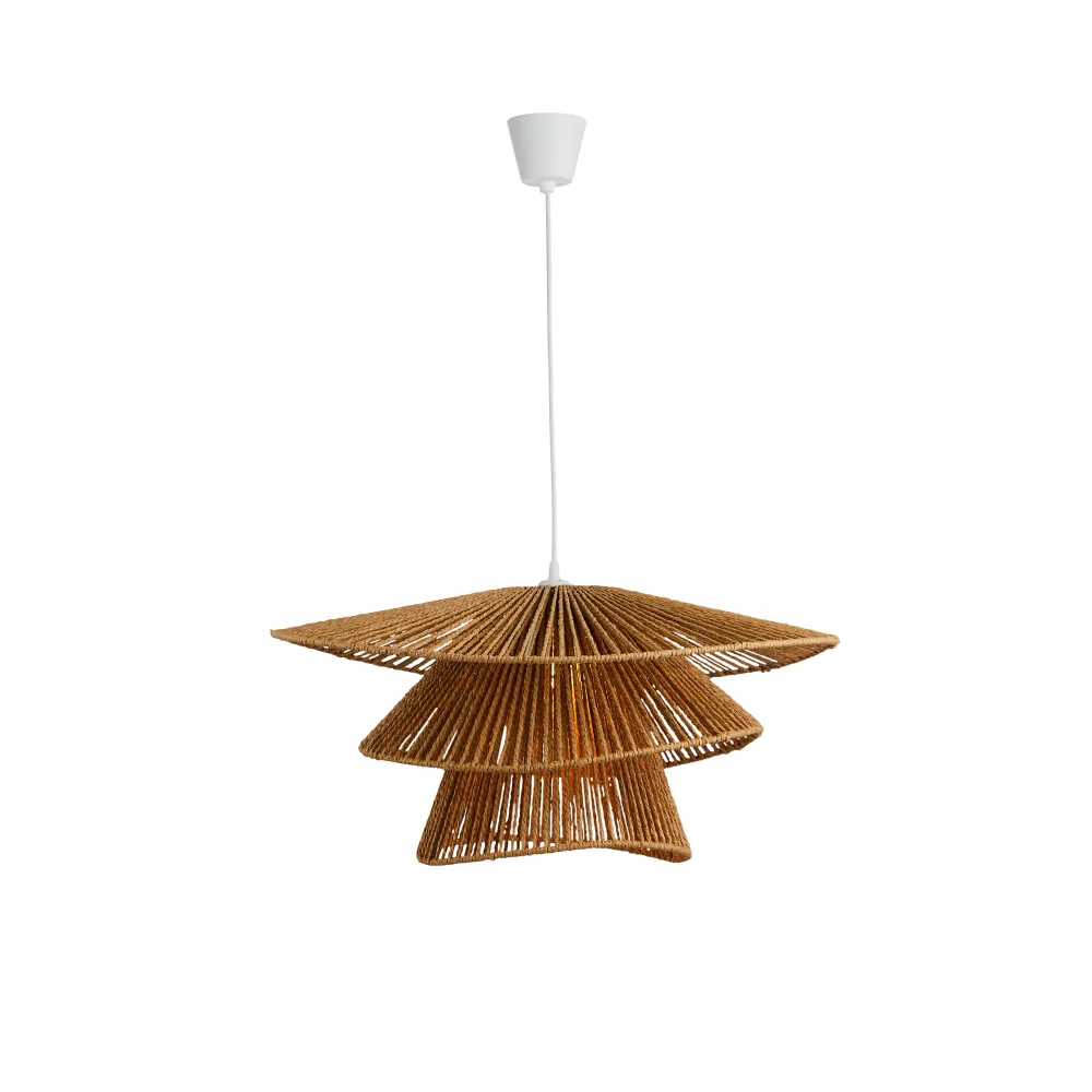 Lighto | Hanglamp Rotan Naturel Ø63 cm | Amara