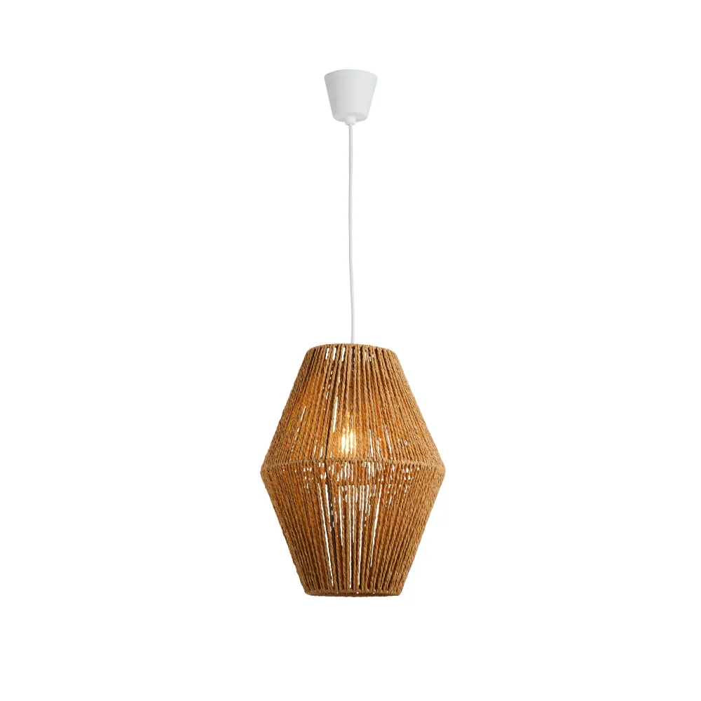 Lighto | Hanglamp Rotan Naturel Ø30 cm | Raffi