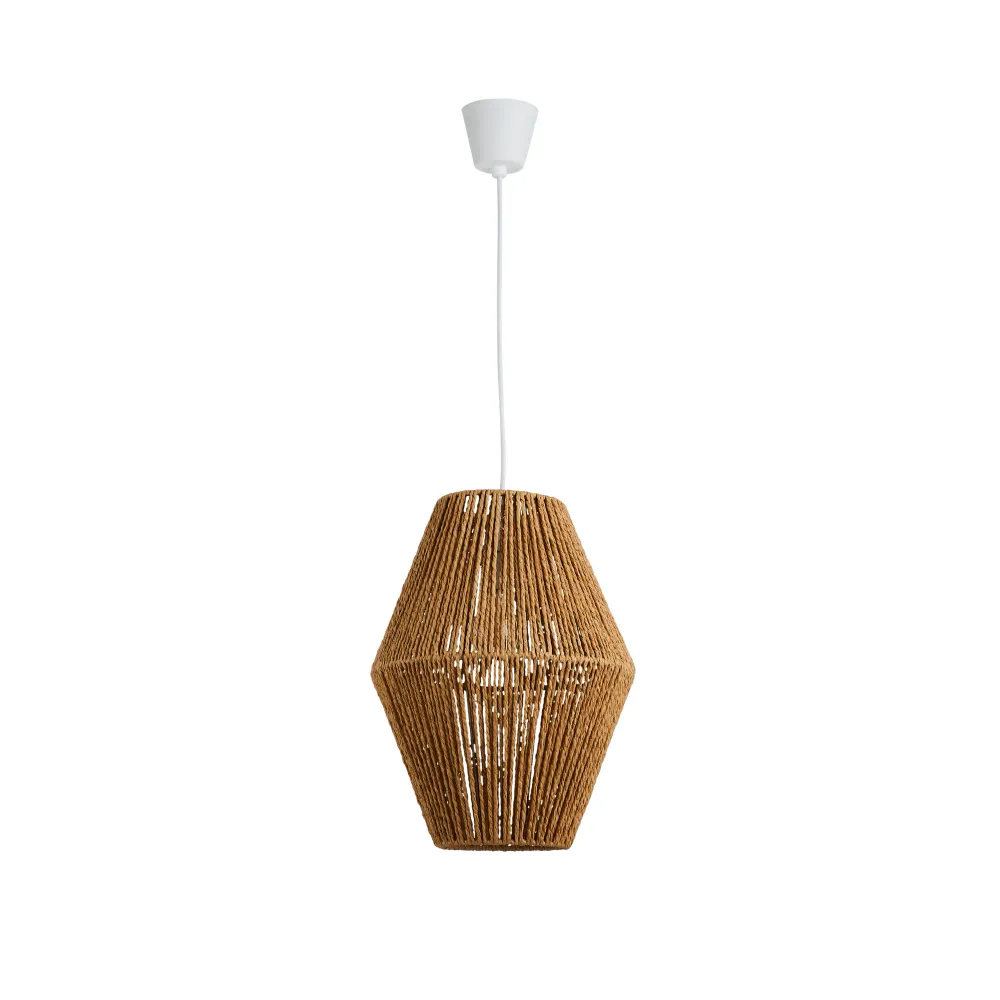 Lighto | Hanglamp Rotan Naturel Ø30 cm | Raffi