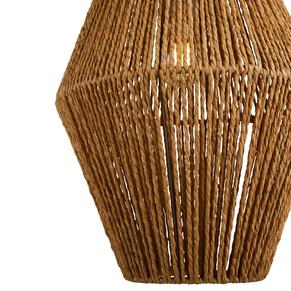 Lighto | Hanglamp Rotan Naturel Ø30 cm | Raffi