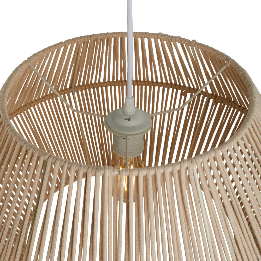 Lighto | Hanglamp Rotan Naturel Ø45 cm | Reed