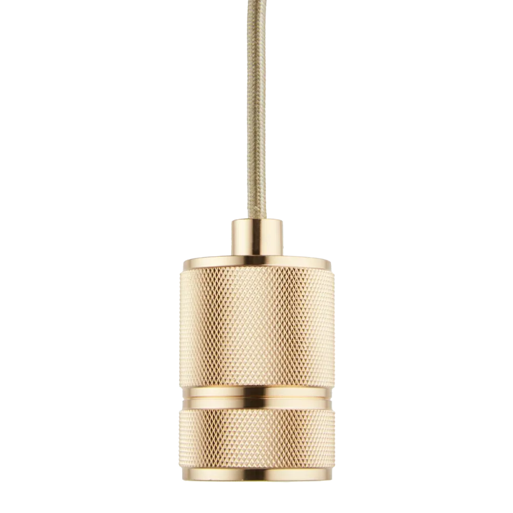 Lighto | Pendel Goud | Inclusief Lichtbron Helder | Classic | 1.5m Snoer | Met Plafondkap