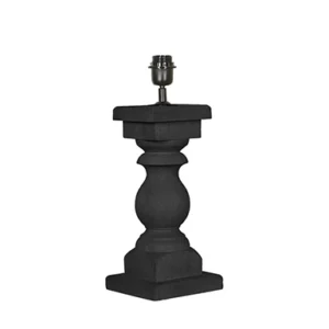 Baluster tafellamp 35cm zwart Lindeboom Wonen & Lifestyle