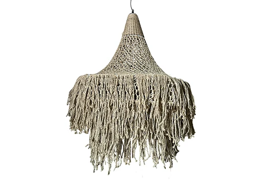Hanglamp jute Ø 60 cm Lindeboom Wonen & Lifestyle