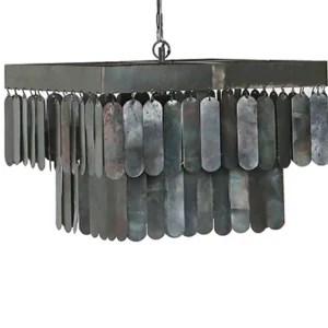 Hanglamp lamel vierkant 50x50cm Lindeboom Wonen & Lifestyle