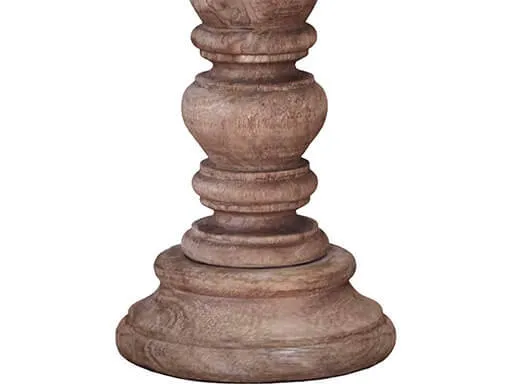 Tafellamp hout 35 cm Lindeboom Wonen & Lifestyle