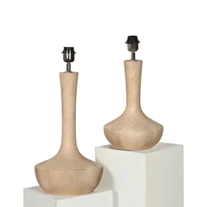 Tafellamp Seattle naturel 35 cm Lindeboom Wonen & Lifestyle