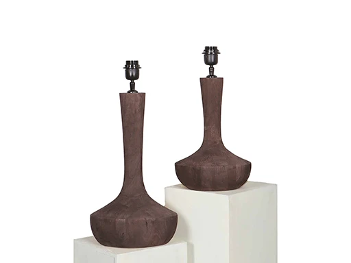Tafellamp Seattle umber 45 cm Lindeboom Wonen & Lifestyle