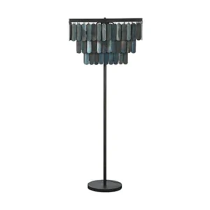 Vloerlamp lamel vierkant 60x60cm Lindeboom Wonen & Lifestyle