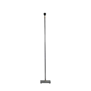 Vloerlamp natural zwart/grijs 140 cm Lindeboom Wonen & Lifestyle