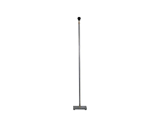 Vloerlamp natural zwart/grijs 140 cm Lindeboom Wonen & Lifestyle