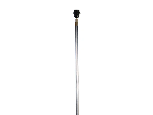 Vloerlamp natural zwart/grijs 140 cm Lindeboom Wonen & Lifestyle