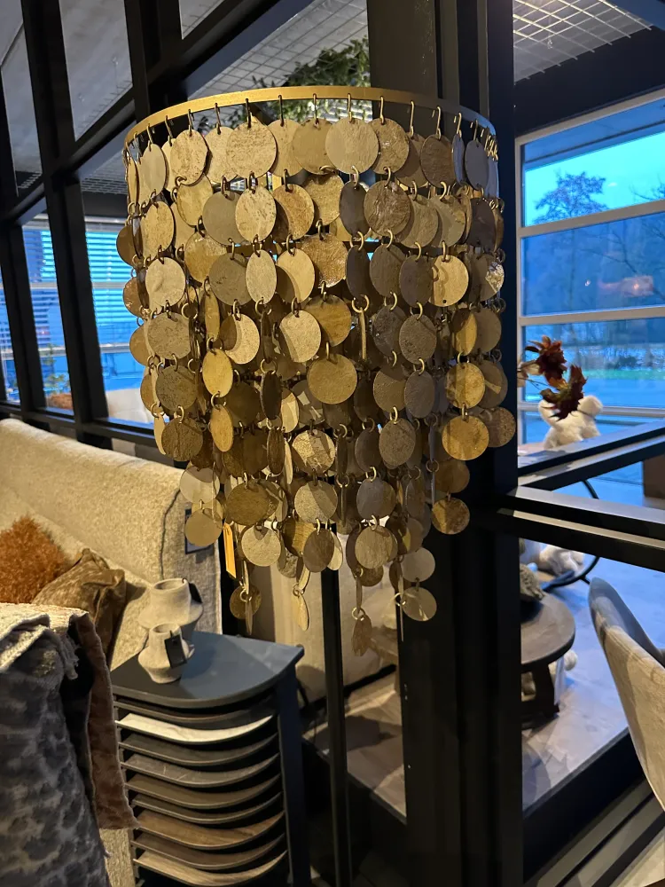 Vloerlamp Vineer 150cm 2547 Lindeboom Wonen & Lifestyle