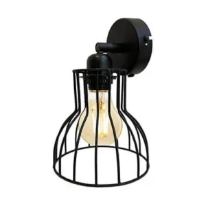 Wandspot matt black Lindeboom Wonen & Lifestyle