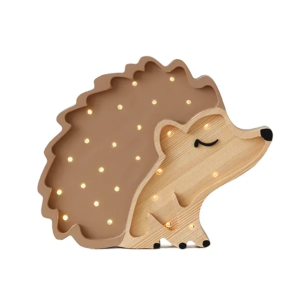 Little Lights Lamp Egel - Bruin