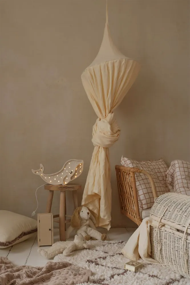Little Lights Lamp Walvis - Wit
