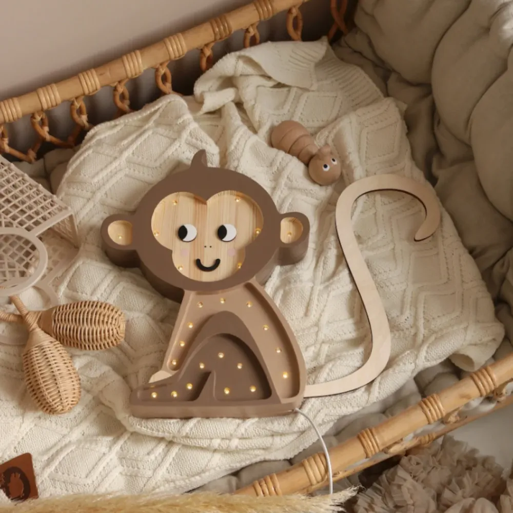 Little Lights - Monkey - Aap bruin