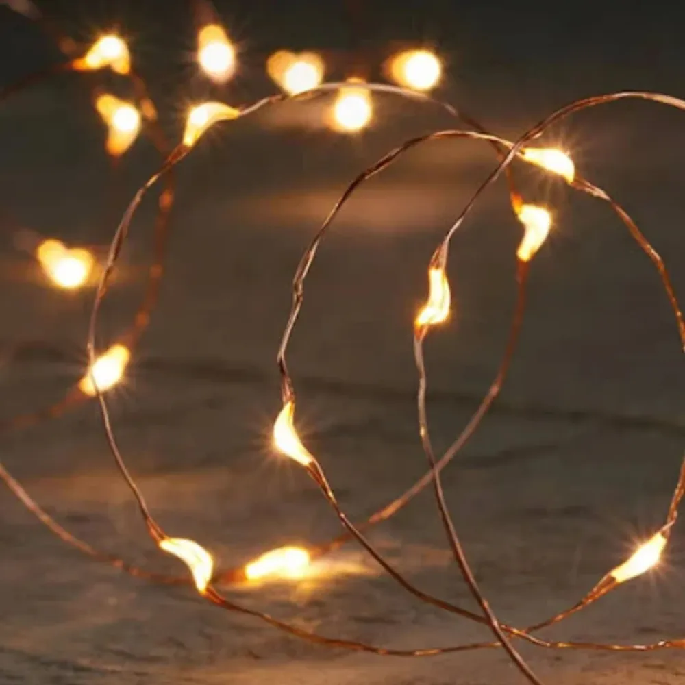 LED koperdraad met lichtjes 2m Lokaal Living