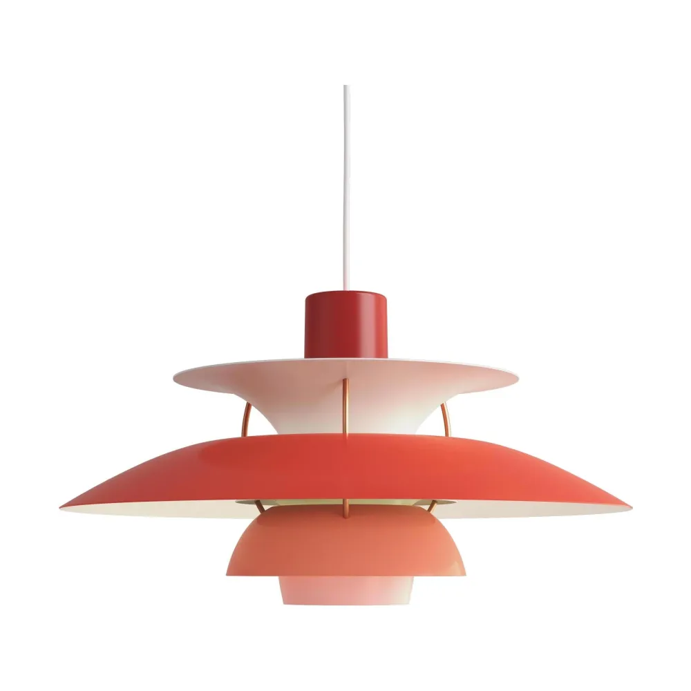 Louis Poulsen PH 5 hanglamp Hues Red