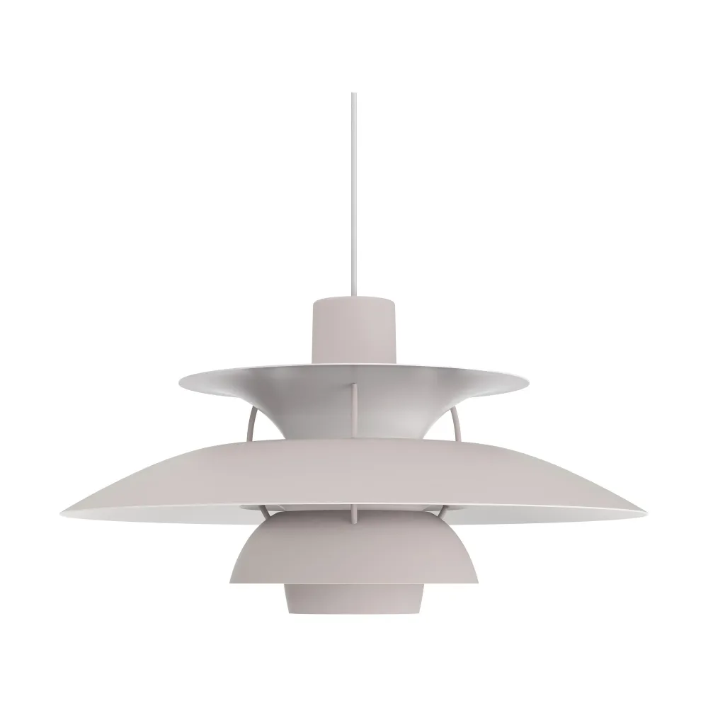 Louis Poulsen PH 5 hanglamp Monochrome Oyster