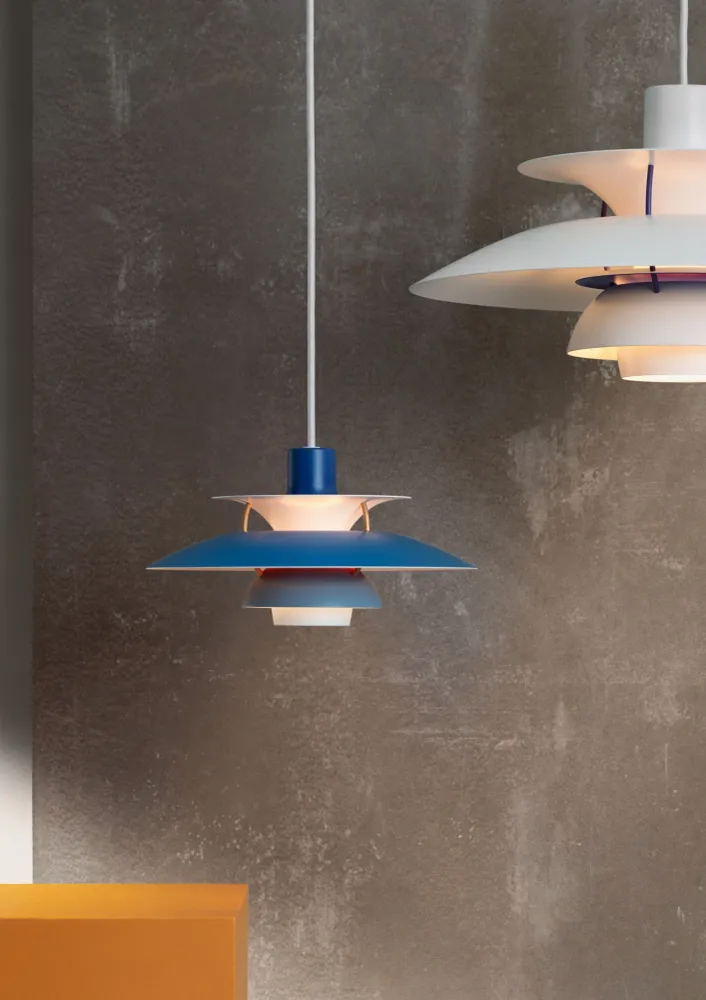 Louis Poulsen PH 5 Mini hanglamp Hues Blue