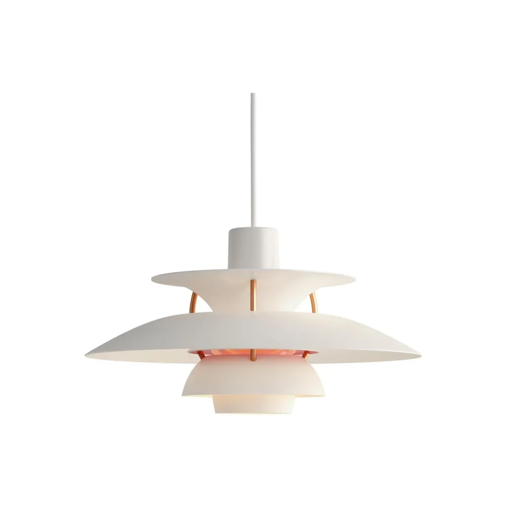 Louis Poulsen PH 5 Mini hanglamp Modern White