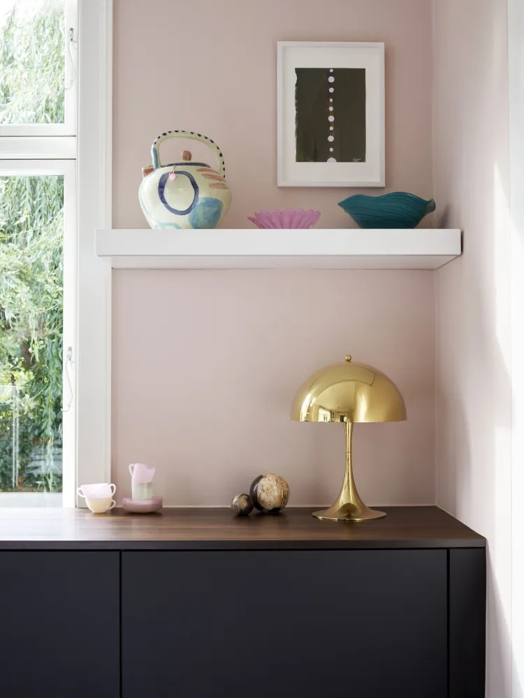 Louis Poulsen Panthella 320 tafellamp White Opal