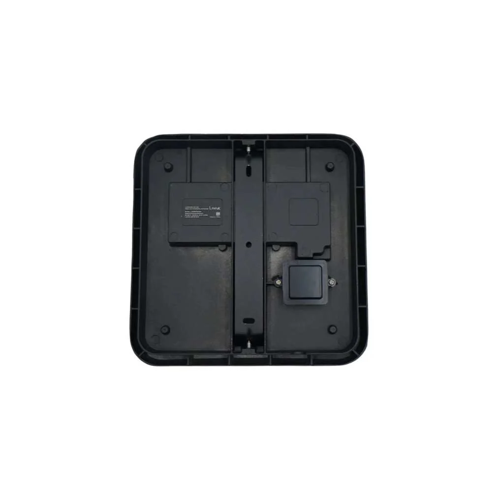 LUM DECORATIVO LED CUADRADA 20W 85-240V 3000K NEGRO LUCEK