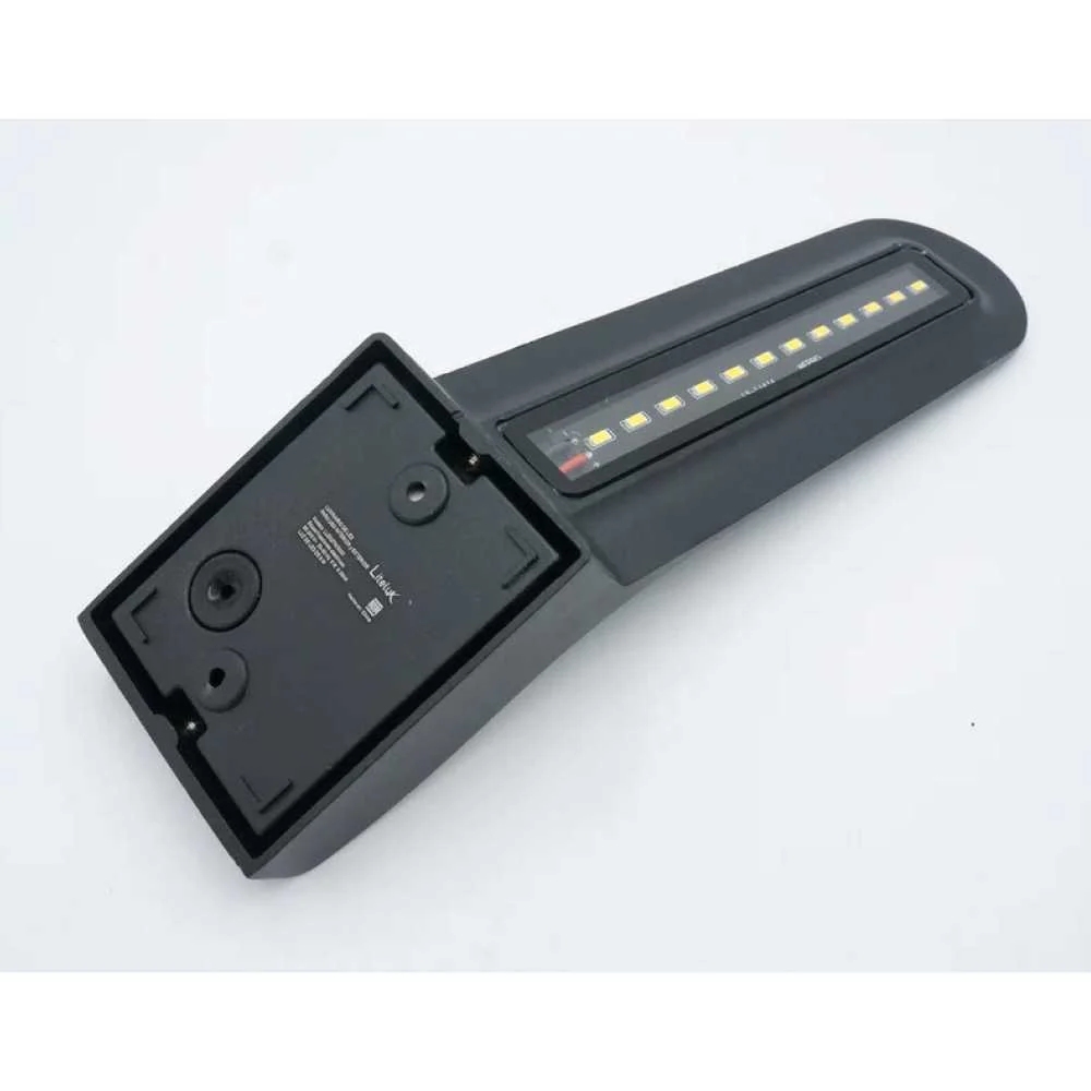 LUM DECORATIVO LED DIAGONAL 6W 85-240V 3000K NEGRO LUCEK