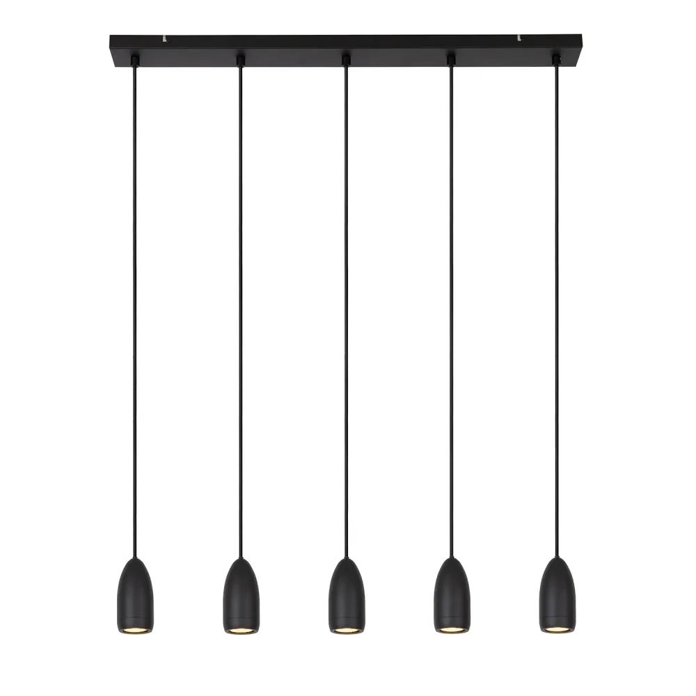 Hanglamp Evora | Zwart Lucide