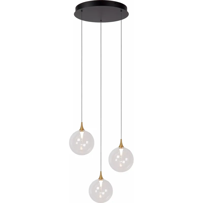 Hanglamp Gisela | transparant | Ø 36 cm | Lucide