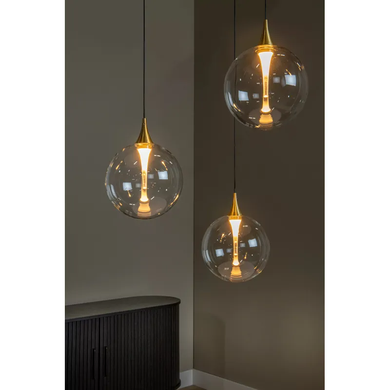 Hanglamp Gisela | transparant | Ø 36 cm | Lucide