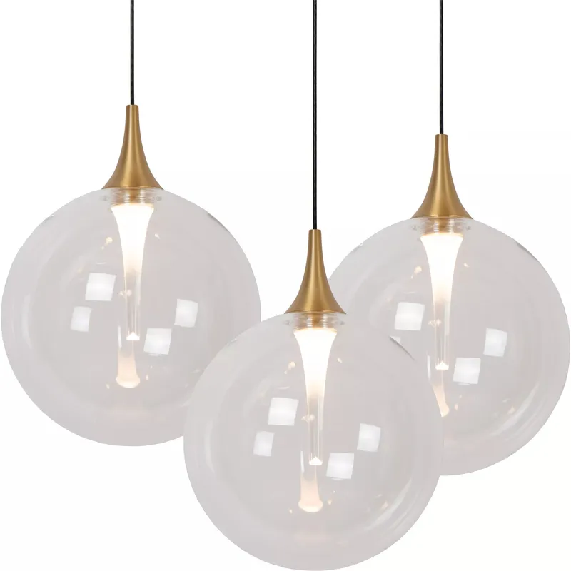 Hanglamp Gisela | transparant | Ø 36 cm | Lucide