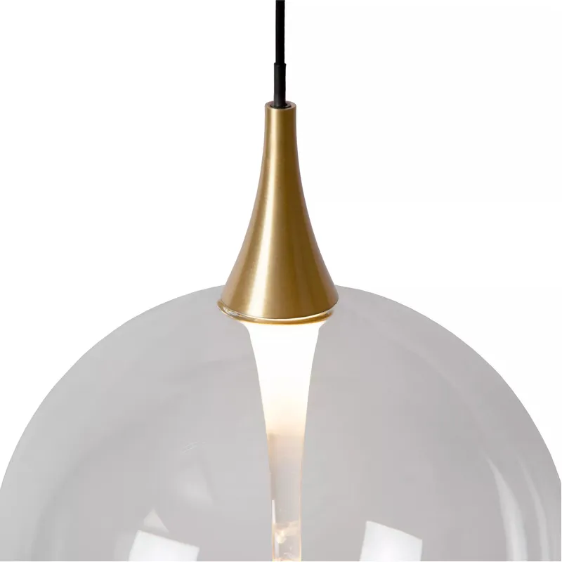 Hanglamp Gisela | transparant | Ø 36 cm | Lucide